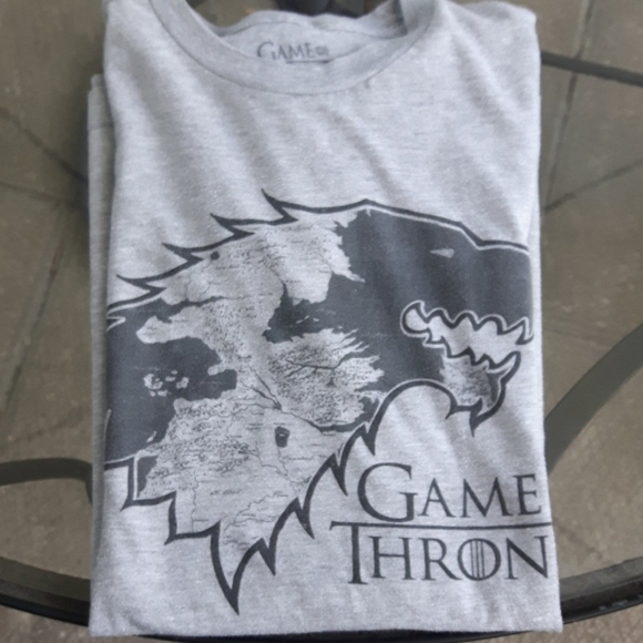 Game of Thrones Grey T-shirt Men's Size M Medium - Picture 7 of 7